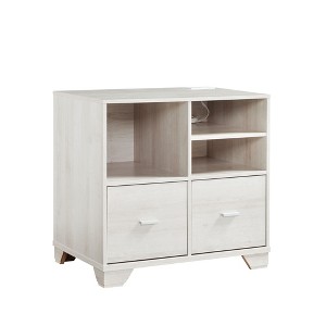 NicBex File Cabinet with 1 Shelf,Office Cabinet with Round Knob Design,Modern Vertical Storage Cabinet,Filing Cabinets for Home Office - 1 of 4