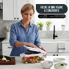 Multipurpose Vegetable Chopper and Spiralizer, 4-in-1 Heavy Duty Manual Food Slicer and Kitchen Dicer & Meal Prep Container for Potatoes, and Veggies - 2 of 4