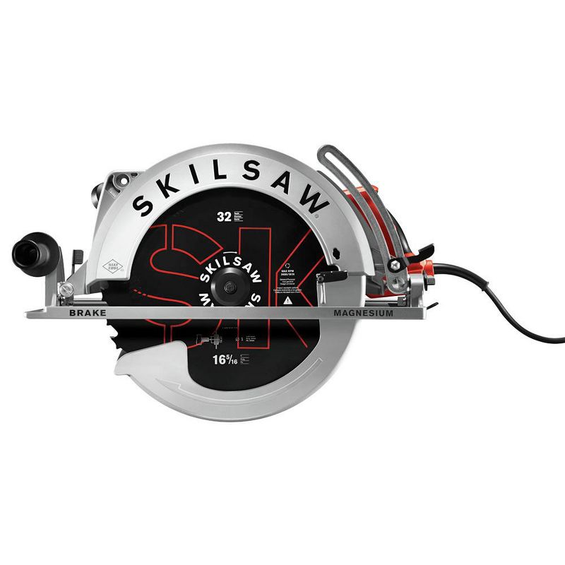 Skilsaw - 16-5/16  Magnesium SUPER SAWSQUATCH Worm Drive Saw, 1 of 4
