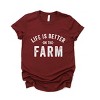 Simply Sage Market Life Is Better On The Farm Short Sleeve Tee - 2 of 4