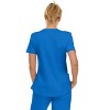 Medichic Scrubs Women's V-Neck Notch Fashion Stretch Scrub Top with Two Pockets, Flex Easy Care Fabric - 2 of 4