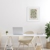 Stupell Industries William Morris Jasmine Pattern Framed Print Under Glass Art, White, 13" x 16" - 3 of 4