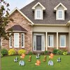 Big Dot of Happiness Jungle Party Animals - Elephant Giraffe Lion & Zebra Lawn Decor - Outdoor Safari Birthday Party or Baby Shower Yard Decor - 10 Pc - 2 of 4