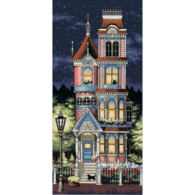 Dimensions Counted Cross Stitch Kit 12"X21"-Victorian Charm (18 Count)