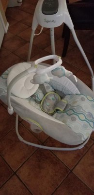 simple comfort cradling swing