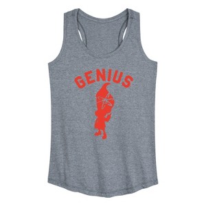 Women's - Jimmy Neutron - Boy Genius Graphic Racerback Tank - 1 of 4