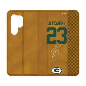NFL Green Bay Packers Players Game Tactic Folio Cell Phone Case for Samsung Galaxy - 1 of 4