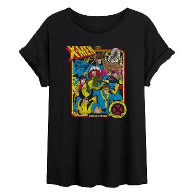 Women's - X-Men - Retro Relaxed Fit T-Shirt : Target