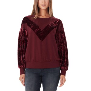 William Rast Womens Velvet Sweatshirt - 1 of 1