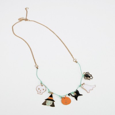 Meri Meri Halloween Enamel Necklace (Pack of 1)
