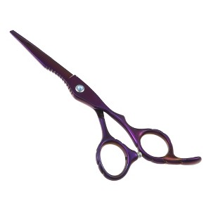 Unique Bargains Stainless Steel Barber Hair Cutting Scissors 6.5inch - 1 of 3