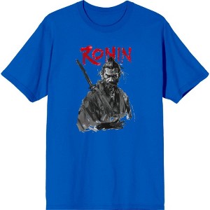 Ronin Samurai  Adult Crew Neck Short Sleeve Tee - 1 of 2