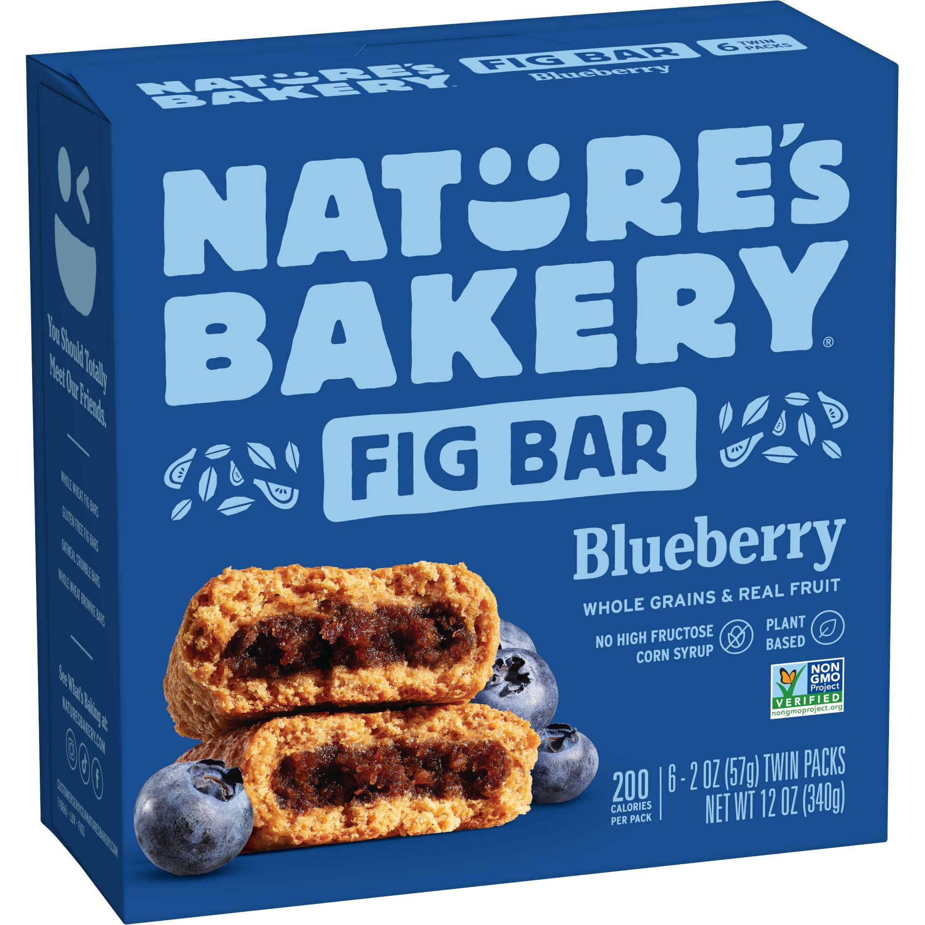 Nature's Bakery Blueberry Fig Snack Bars - 12oz/6ct