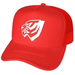 University Of West Alabama Primary Logo Foam Trucker Cap Red Os - 1 of 4