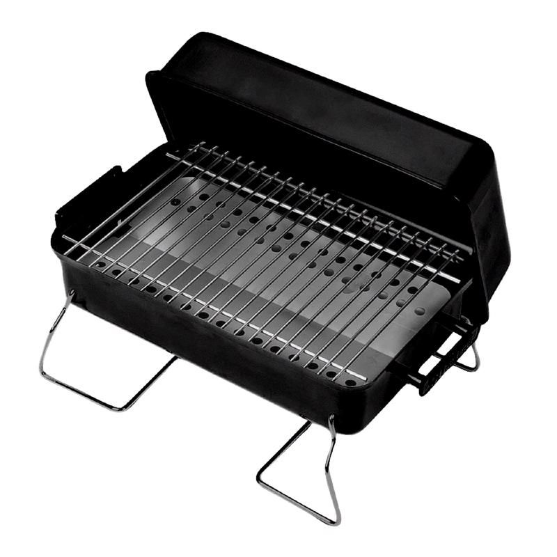 Char-Broil 10 in. Charcoal Grill Black, 1 of 2