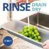 Over the Sink Colander Strainer Basket - Wash Vegetables and Fruits, Drain Cooked Pasta and Dry Dishes - 3 of 4