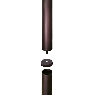 Bronze Metal Hall Tree Freestanding Coat and Hat Rack with Branches