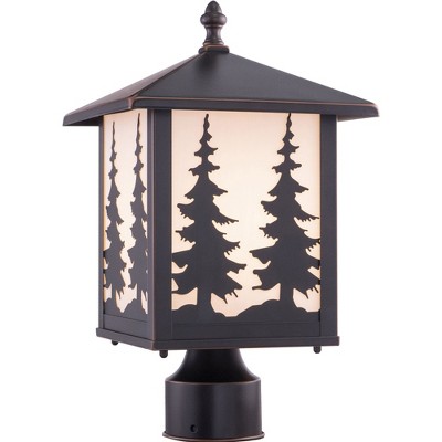Vaxcel Yosemite 1 - Light Post Light in  Burnished Bronze