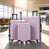 TUYOHW 20/24/28 Inch 3 PCs Carry on Suitcase Sets with Handle Password Lock,Carry on Luggage Sets for Family Trips - 2 of 4
