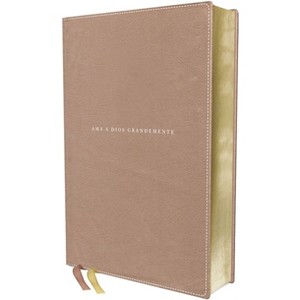 Nbla, Santa Biblia, AMA a Dios Grandemente, Interior a Cuatro Colores Leathersoft, Oro Rosa, Comfort Print - (Leather Bound) - 1 of 1