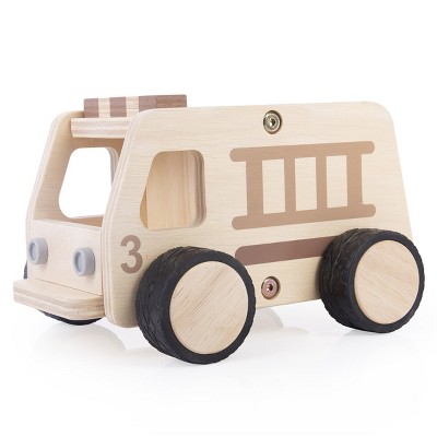 Guidecraft Wooden Fire Truck