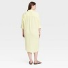 Women's 3/4 Sleeve Midi Shirtdress - Universal Thread™ - 2 of 3
