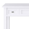 Wood Shaker Style Transitional Desk with Two Side Drawers and Flip - 2 of 4