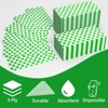 Hachikiko Green Gingham Napkins, Green and White Checkered Guest Towel Plaid Party Napkins Disposable Paper Hand Towels for Luncheon,Birthday, Easter - 3 of 4