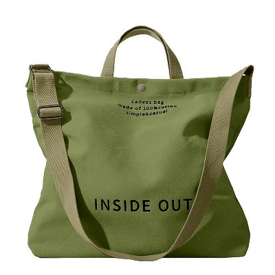 Tote Bag for Girls - Women Canvas Tote Handbags Casual Shoulder Work Bag Crossbody Top Handle Bag Cross-body Handbags, Large Capacity Shopping Bags