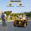 24V Ride On Dump Truck for Kids, 2 Seater Heavy Duty Electric Construction Vehicle, Remote Control, 4WD, Dump Bed, Extra Shovel - 4 of 4