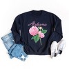 Simply Sage Market Women's Graphic Sweatshirt Alabama Flower Colorful - 3 of 4