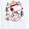 Women's - Peanuts - Snoopy and Woodstock Hiking Short Sleeve Graphic T-Shirt - 2 of 4