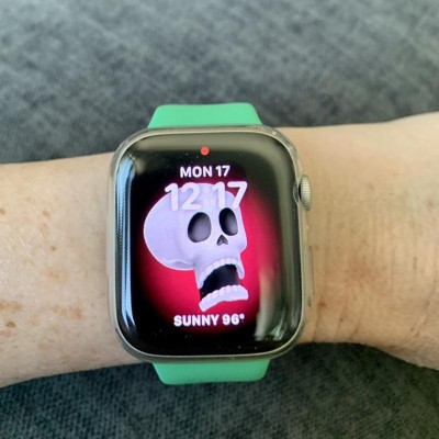 Best Buy: Apple Watch™ 41mm Dark Cherry/Forest Green Sport Loop Regular Dark  Cherry/Forest Green ML2R3AM/A