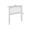 AFI Furnishings Mission Twin Headboard with Turbo Charger in White - 3 of 4