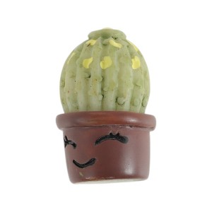 Unique Bargains Magnetic Refrigerator Sticker Light Green Brown 1 Pc - 1 of 3