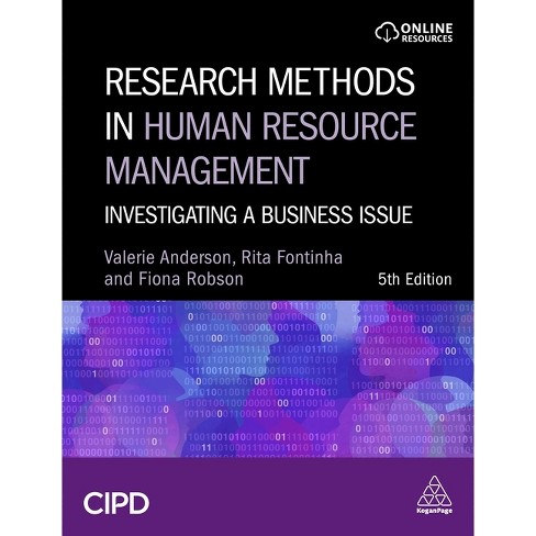 research methods in human resource management anderson