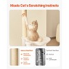 VEVOR Large Cat Tree, 68.9 inches Tall, Multi-level Cat Condo Furniture Activity Center with Cozy Perches, Sisal Scratching Posts, Burly Wood - 4 of 4