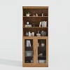 Stylish And Generous Glass - Door Storage Cabinets With Large - Capacity Storage Space, Which Are Practical And Beautiful - 3 of 4