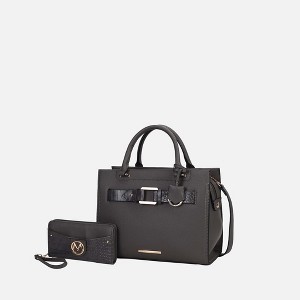MKF Collection Virginia Vegan Leather Women’s Tote Bag with Wallet by Mia K - 1 of 4