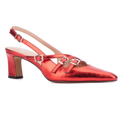 New York & Company Women's Imari Slingback Heels