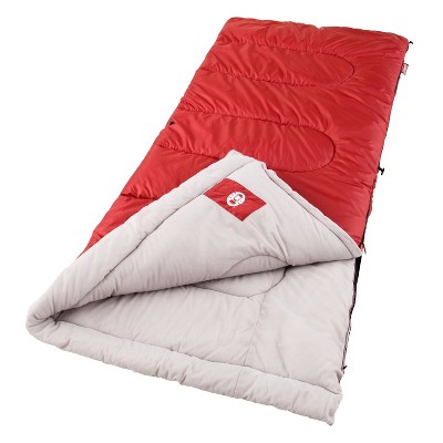 Coleman Palmetto 30 Degrees Fahrenheit Cool Weather Sleeping Bag - Red