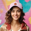 Dalix Baby Pumpkin Embroidered Cotton Baseball Cap Adjustable Dad Hat Womens - 3 of 4