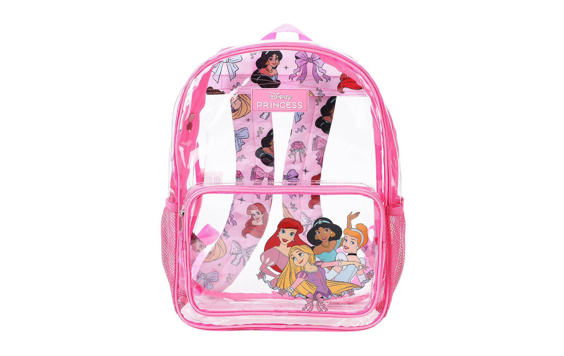 Disney Princesses Kids' Clear PVC 16" Backpack