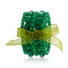 Ross-Simons Green Chalcedony Bead Jewelry Set: 5 Stretch Bracelets Size 7 - 3 of 4
