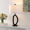Verne Table Lamp - 24 Inch Height - TBL4497 - Black - Safavieh - 4 of 4