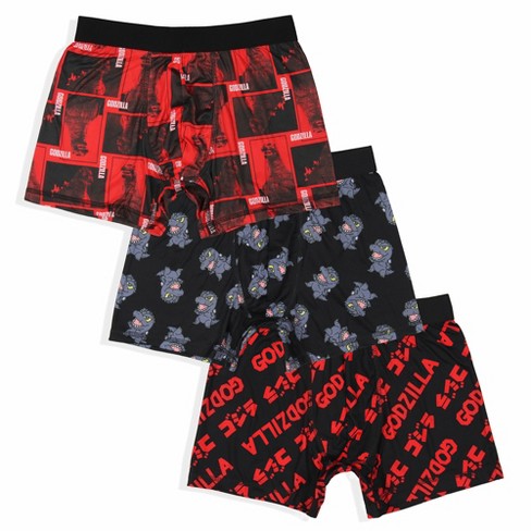 Godzilla Kaiju Monster Multipack Mens Boxer Briefs Underwear For Men :  Target