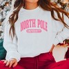 Simply Sage Market Women's Graphic Sweatshirt Pink North Pole University - 2 of 3