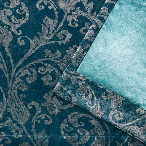 Watford Distressed Metallic Print Thermal Grommet Top Window