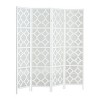 NicBex 4-Panel Room Divider for Home, Divider for Room Separation, Modern Folding Fabric Privacy Screen with Wood Legs for Home & Office - 3 of 4