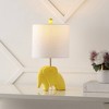 17.5" Koda Eclectic Southwestern Resin/Iron Elephant Kids' Table Lamp (Includes LED Light Bulb) - JONATHAN Y - 2 of 4
